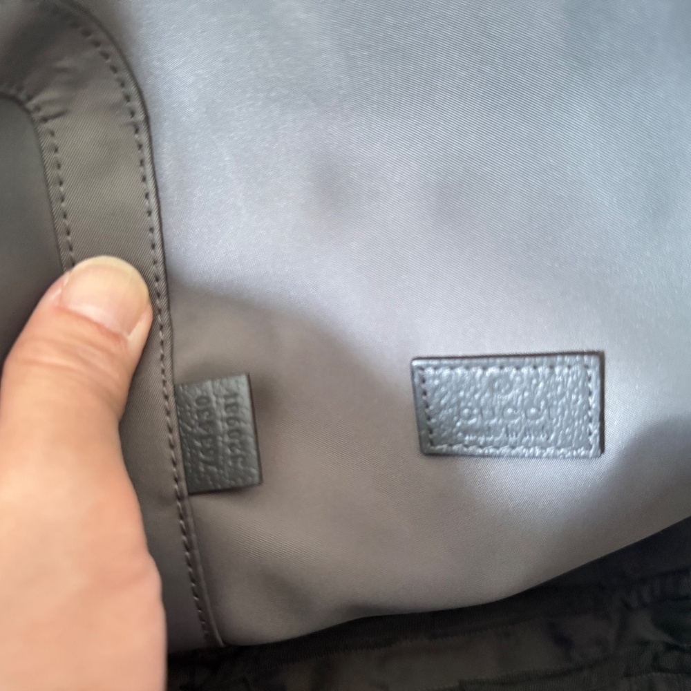 Gucci‎ 763430 Two-way Jersey GG Cloth backpack - Picture 14 of 15